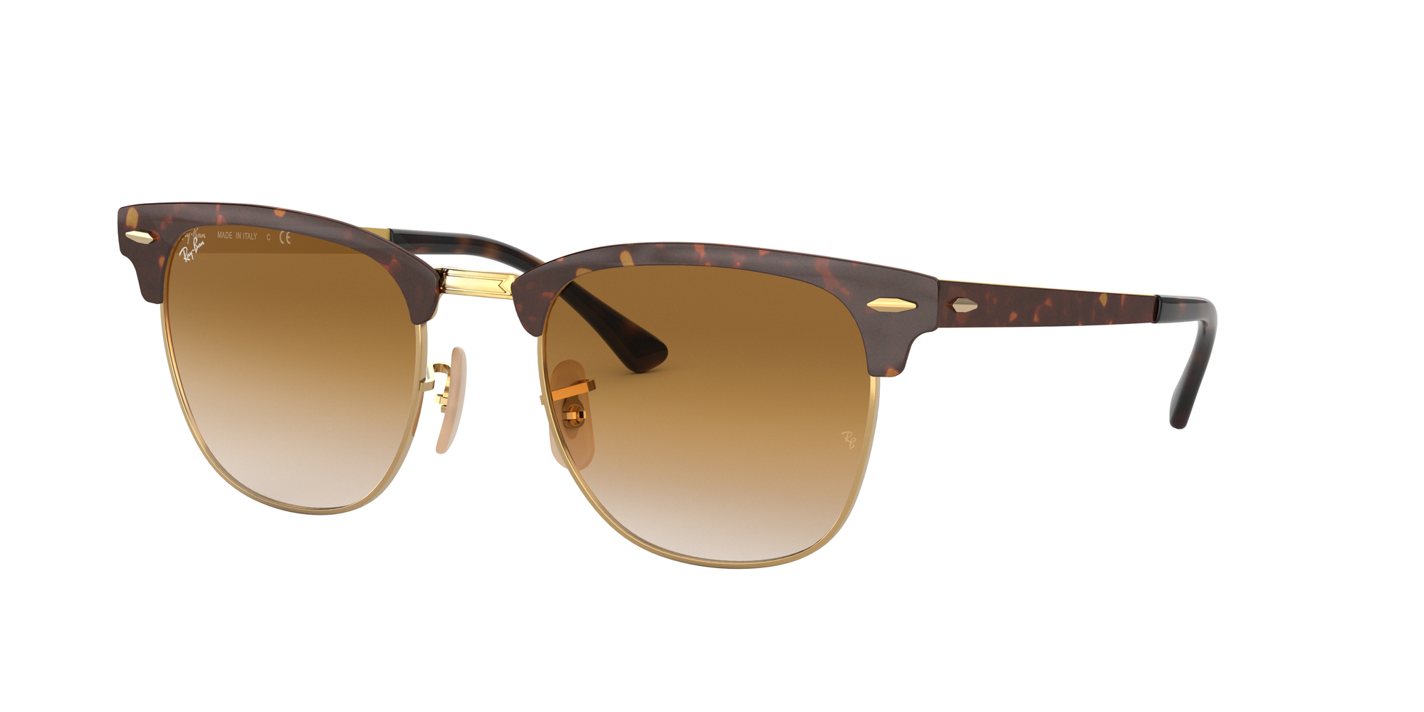 Ray Ban RB3716 CLUBMASTER METAL Sunglasses